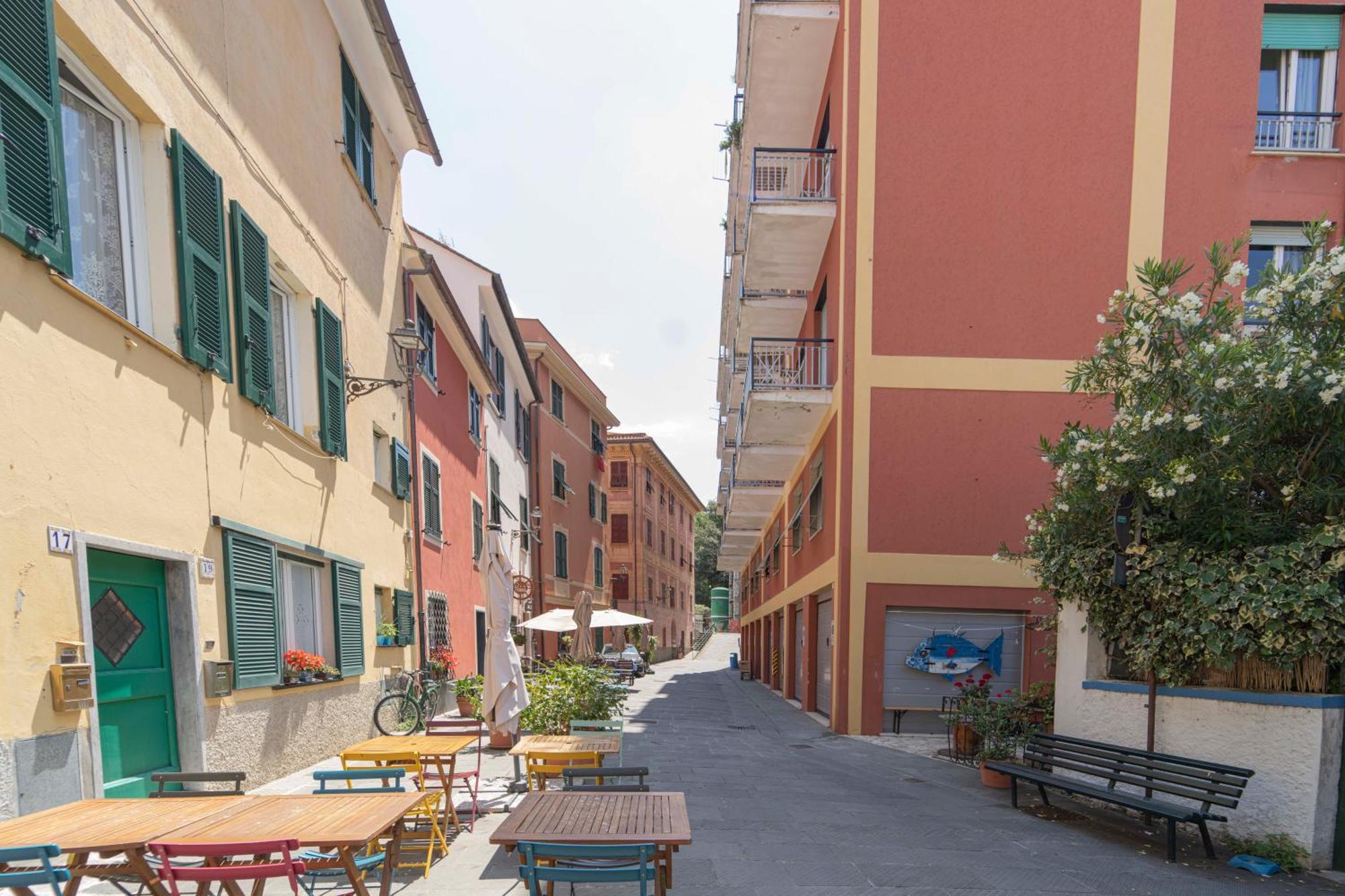 Apartmán 096 - Casa Al Borgo Cavi Di Lavagna, 150 Metri Dal Mare Exteriér fotografie